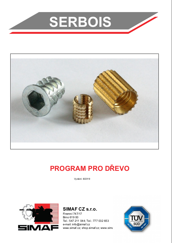 Katalog programu pro dřevo