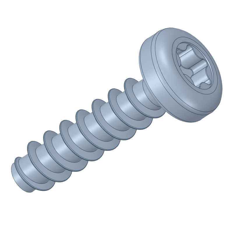 Šrouby do plastu POLYFORM typ TC-RMEX+